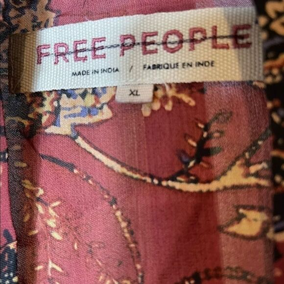 New Free People play It Cool Kimono Topper Size XLarge. New with tags - Picture 6 of 6